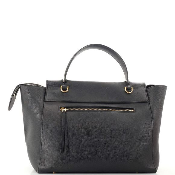 Celine Belt Bag Textured Leather Mini Black - Picture 4 of 10